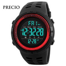 프레시오 전자시계스포츠시계 N51 실용디지털전자시계