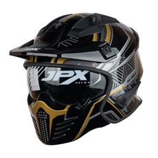 JPX 헬멧 MX-726R 오픈페이스 풀페이스 바이크 오토바이 모듈러 DOT ECE, 16.MX 10 유광