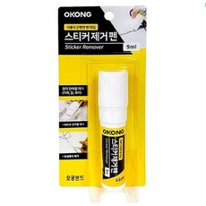 오공 스티커 제거펜 9ml, 15개