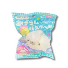 KBLS 小海豹造型驚喜沐浴球，寶寶趣味洗澡玩具，柔軟材質，安全無毒, 3608海豹, 1個