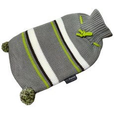 fashy 德國灰與白針織冷熱水袋2L，保暖舒適，冷熱敷皆宜, 1個