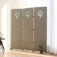 쁘레또 나뭇잎 3단(1400) 파티션 칸막이 인테리어 hii+661pg