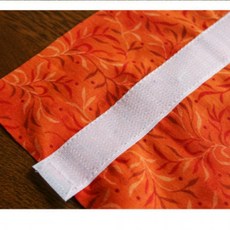 찍찍이 폭2.5cm 재봉용 비접착 18M 흑백, 1개, 백색 거칠이