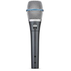 Shure Nexadyne 8/C 라이브 방송용 퍼포먼스 마이크, Supercardioid, 한개옵션0, Supercardioid, Supercardioid