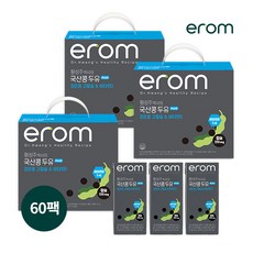 [이롬] ★황성주박사의 국산콩두유 PLUS 검은콩 고칼슘&비타민D 60팩(190ml x 20팩 x 3박스), 11.4L, 1세트