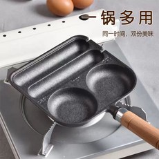 계란 후라이팬 4구 달걀 가스렌지용 계란후라이팬 전기, A. 계란 소시지 냄비
