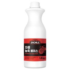 롯데웰푸드 스노블 자몽 농축 베이스, 1개, 1.8kg