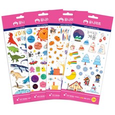 교육용투명스티커(2개입) 모음전_000gf, 본상품선택, 본상품선택, 1500 교육용투명스티커-카네이션