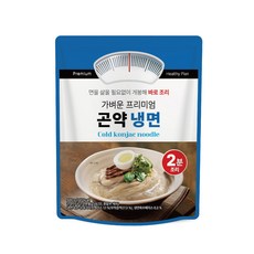 기벼운 프이미엄 고구마전분 2가지맛 곤약 물냉면, 500g, 10개