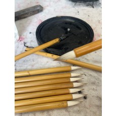 三渡秀逸 兼毫狼羊毛筆 書法考級練字, 參考詳情頁