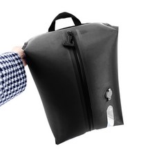 《真空壓縮》旅行收納包真空袋壓縮袋氣密防潮防水行李箱出差旅遊衣服收納袋, 1個, 石墨色