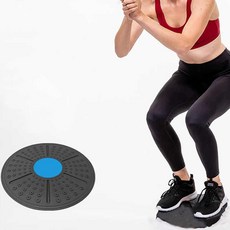 싹팔아 밸런스 보드 패드 전신운동기구 옆구리살빼는운동 복근운동기구 코어운동기구, 블루