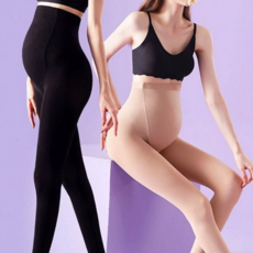 임산부 레깅스 고탄력 따뜻한 데일리 임산부 기모 레깅스 하이 발목 스타킹