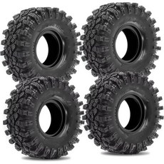 SCX10 90047 D90 TF2 CC01 TRX4 TRX6 레드캣 레이싱 TC8 110 18 RC 크롤러 차량 22인치 고무 타이어 휠