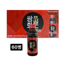 광동 쌍화골드 쌍화차 쌍화탕 병드링크 한방음료, 1개, 100ml