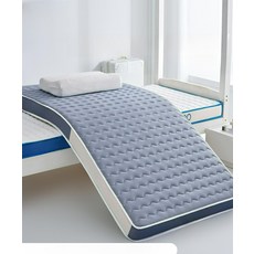 가성비 매트리스 침대매트 기숙사 학생용 라텍스, 두께 약 5cm 슬립 그레이, 1cm