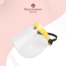 Real woman 美妍世家 全面防飛沫粉塵可翻調節式防護面罩 (MIT-台灣製造), 1個, X1