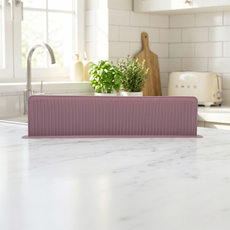 꿈꾸는 리빙 국산 싱크대 물막이 스트레이트 12cm 물 튐 방지 가드 설거지 워터가드, 핑크, 1개