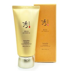 수려한 천삼 골든 클렌징 폼, 160ml, 1개