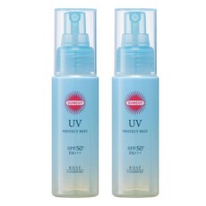 Kose Suncut 코세 썬컷 UV 퍼펙트 미스트 선스프레이 SPF50 60ml, 2개