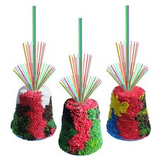 뉴 LED 광섬유 화산 만들기(5인세트), 단품