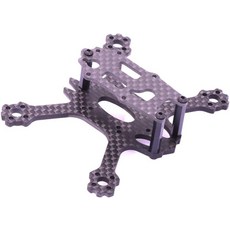 88mm 2인치 마이크로 카본 파이버 FPV 레이싱 드론 쿼드콥터 프레임 BETAFPV A01 울프후프 WT03 WT05 AKK BA3 크레이지포니 스포터 V2 AIO 카메라, 88mm 2인치 마이크로 카본 파이버 FPV 레이싱 드, 1개