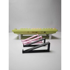 유니버설 튜빙 키보드, 화이트 브래킷 / 논슬립 패드 증정