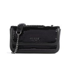 GUESS Kaska Crossbody bag synthetic polyester black HWEM9203780-BLA
