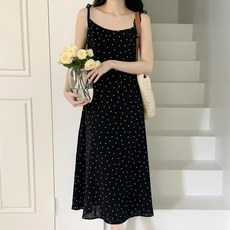 S~2XL사이즈 잔꽃 민소매 롱 원피스 뷔스티에 바캉스룩 밴딩원피스 빅사이즈 나시