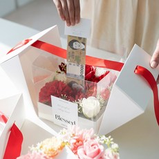 파덴코 서프라이즈 용돈박스 용돈이벤트 반전용돈박스 환갑 칠순, 레드 2.세상예쁜 우리엄마, 1개