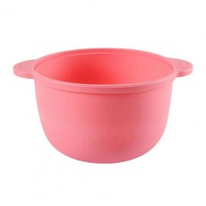 손잡이가 실리콘 워머 라이너 붙지 않는 냄비 그릇 제모 멜트 히터 가열 기계 용기 교체, 4. 분홍색, 1개