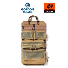 GORDON MILLER CORDURA椅背收納置物袋 沙色（卡其色）安托華推薦，車用椅背收納，耐磨材質，多功能置物, 1個