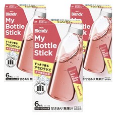 AGF 마이 보틀 스틱 산뜻하게 향기로운 아세로라 VC 단 맛 있음, 3개