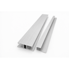 렉산 폴리카보네이트 부자재 연결 부속 마감, 4T 디귿자마감바(2M), 3개