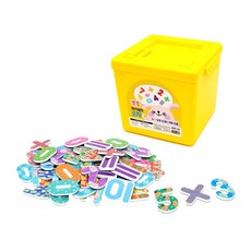 마그피아 아리아띠 쏙쏙 자석글자 숫자, 1개, 64피스