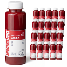 쥬스어트 ABC 스무디주스 (냉동), 21개, 300ml