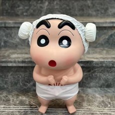 Palm tree 짱구 코끼리 모형 피규어 잠옷 짱구 42CM, 원색, 1개