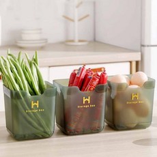 냉장고 도어 투명포켓 칸막이 5p 냉장고수납함 플라스틱가드, 1개, 상세페이지 참조