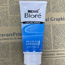 【IU SHOP】附發票 MEN'S Biore 蜜妮男性專用洗面乳 潔顏乳 深層清潔毛孔 洗後肌膚清爽舒適, 1條