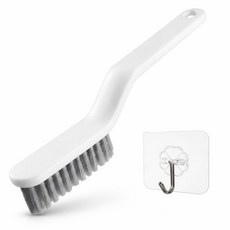 소픽 V자형 틈새 청소솔 세트, 1세트, 화이트