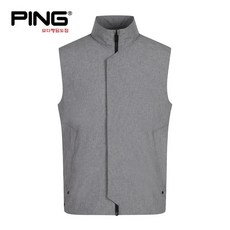 핑 PING 2024년 가을 남성 이중 여밈 점퍼 베스트 111D3JV281_MG_HDD