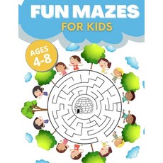 (영문도서) Fun Mazes For Kids Ages 4-8: Keep Your Little One Busy Entertained and Educated. Easy-to-Cha... Paperback, Independently Published, English, 9798718740806