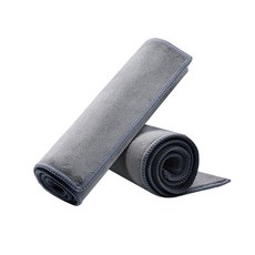 雙面麂皮絨珊瑚絨洗車巾 高纖維吸水擦車布 洗車擦車必備, 1個, 40*30