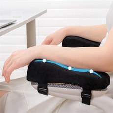 모조리마트 의자 팔걸이 쿠션 팔받침 패드 의자팔쿠션, 그레이
