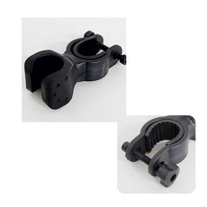 HS 자전거 라이트 거치대 후레쉬 랜턴 전조등 고정 홀더 U자형, 1개