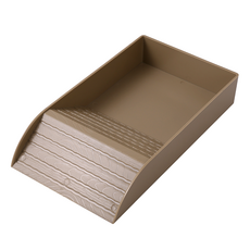 烏龜洗澡盆 防滑斜坡設計 寬敞空間 食品級ABS材質, 陸龜大水盆 木質款, 1個