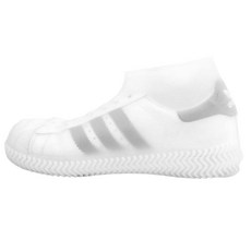 미리내 실리콘 방수신발커버 방수덧신 신발 덮개 레인커버, 화이트, 1개