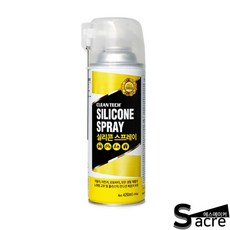 크린텍 실리콘스프레이 420ml, 1개
