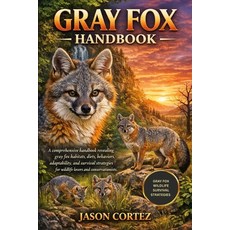 (영문도서)Gray Fox Handbook: A comprehensive handbook revealing gray fox habitats diets ... Paperback, Independently Published, English, 9798243957854