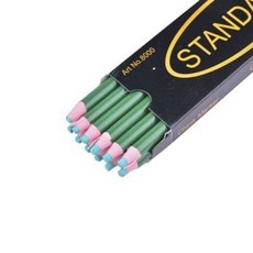 好筆 拉綫蠟筆 衣服畫線彩色畫粉 裁衣劃粉 裁縫工具 免削拉綫 裁剪服裝畫筆, 綠色12支（一盒）, 1個